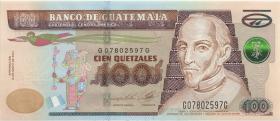 Guatemala P.126d 100 Quetzales 2014 (1) 