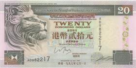 Hongkong P.201c 20 Dollars 1.7.1997 (1) 