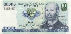 Chile P.157c 10000 Pesos 2005 (1) 