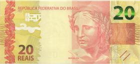 Brasilien / Brazil P.255e 20 Reais 2010 (2023) (1) 