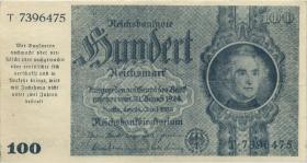 R.182b: 100 Reichsmark 1945 Schörner (3+) 