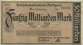 PS1376 Reichsbahn Stuttgart 50 Milliarden Mark 1923 (3) 