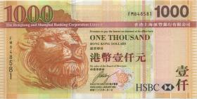 Hongkong P.211e 1000 Dollars 2008 (1) 