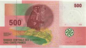 Komoren / Comoros P.15c 500 Francs 2006 (2020) (1) 