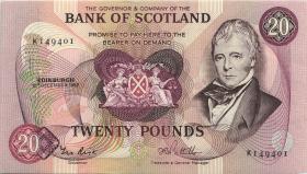 Schottland / Scotland P.114e 20 Pounds 15.12.1987 (1/1-) 