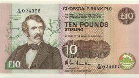 Schottland / Scotland P.214 10 Pounds Sterling 1990 (1) 