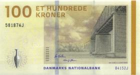 Dänemark / Denmark P.66d 100 Kronen 2015 (1) U.2 