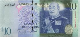 Tonga P.40 10 Pa´anga (2014) (1) 