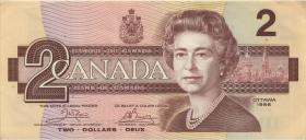 Canada P.094a 2 Dollar 1986 (3+) 