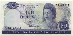 Neuseeland / New Zealand P.166d 10 Dollars (1957-81) (1/1-) 