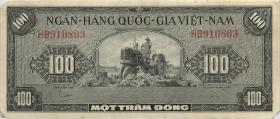 Südvietnam / Viet Nam South P.08a 100 Dong (1955) (4) 