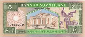 Somaliland P.01 5 Shillings 1994 (1) 