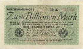 R.132c 2 Billionen Mark 1923 (3) 
