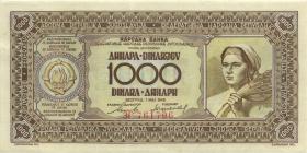 Jugoslawien / Yugoslavia P.067b 1.000 Dinara 1946 (1/1-) 