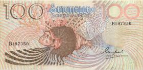 Seychellen / Seychelles P.27 100 Rupien (1980) (3+) 