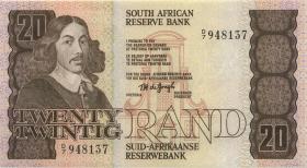 Südafrika / South Africa P.121a 20 Rand (1981) (1) 
