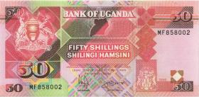 Uganda P.30c 50 Shillings 1996 (1) 