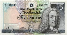 Schottland / Scotland P.352e 5 Pounds 2010 C/7 999071 (1) 