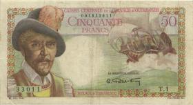 Frz.-Äquatorialafrika / F.Equatorial Africa P.23 50 Francs (1947) (3) 