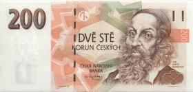 Tschechien / Czech Republic P.19e 200 Kronen 1998 G (1) 