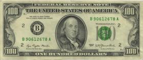 USA / United States P.467 100 Dollars 1977 (2) 