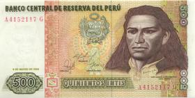 Peru P.135 500 Intis 1986 (1) 