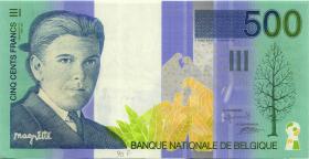 Belgien / Belgium P.149 500 Francs (1998) (2) 