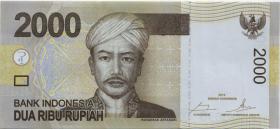 Indonesien / Indonesia P.148e 2.000 Rupien 2013 (1) 