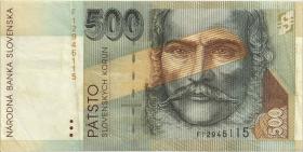 Slowakei / Slovakia P.23a 500 Kronen 1993 (3) 