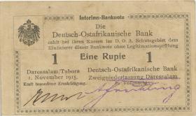 R.916i: Deutsch-Ostafrika 1 Rupie 1915 Q (2) 
