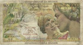 Reunion P.55b 20 Neue Francs auf 1000 Francs (1971) (4) 