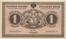 Finnland / Finland P.019 1 Markkaa 1916 (2) 
