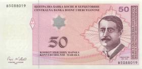 Bosnien & Herzegowina / Bosnia P.068b 50 Konver. Maraka 2002 (1) 