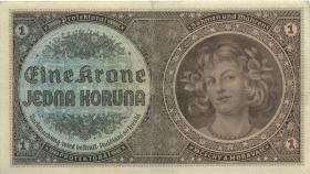 R.558a: Böhmen & Mähren 1 Krone (1940) (3) 