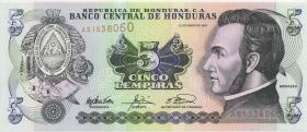 Honduras P.085c 5 Lempiras 2003 (1) 
