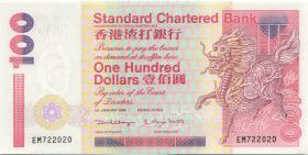 Hongkong P.288c 100 Dollars 1999 (1) 