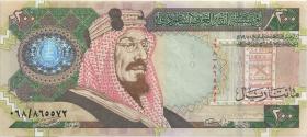 Saudi-Arabien / Saudi Arabia P.28 200 Riyals 2000 (2) 