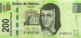 Mexiko / Mexico P.125m 200 Pesos 2008 Serie M  (1) 