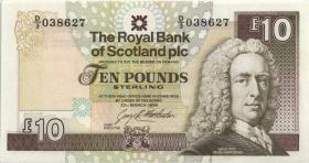 Schottland / Scotland P.353a 10 Pounds 1994 (1) 