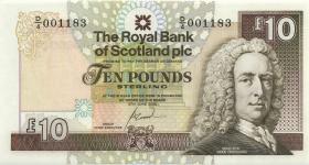 Schottland / Scotland P.353b 10 Pound 2000 (1) 