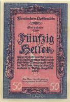 Liechtenstein P.3 50 Heller (1920) (1) 