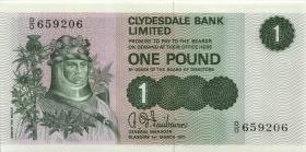 Schottland / Scotland P.204a 1 Pound 1971 (1) 