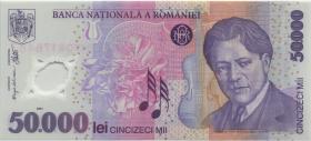 Rumänien / Romania P.113 50.000 Lei 2004 Polymer (1) 