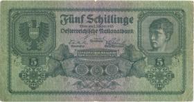 Österreich / Austria P.088 5 Schillinge 1925 (4) 