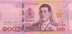 Thailand P.137b 100 Baht (6.4.2018) (1) 