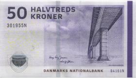 Dänemark / Denmark P.65g 50 Kronen 2014 (1) U.1 