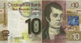 Schottland / Scotland P.229Ja 10 Pounds Sterling 2009 (3) 
