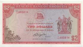 Rhodesien / Rhodesia P.39a 2 Dollars 10.4.1979 (1) 