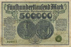 Notgeld Zoppot 500.000 Mark 1923 (4) 