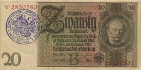 R.174e 20 Reichsmark 1929 (3) 